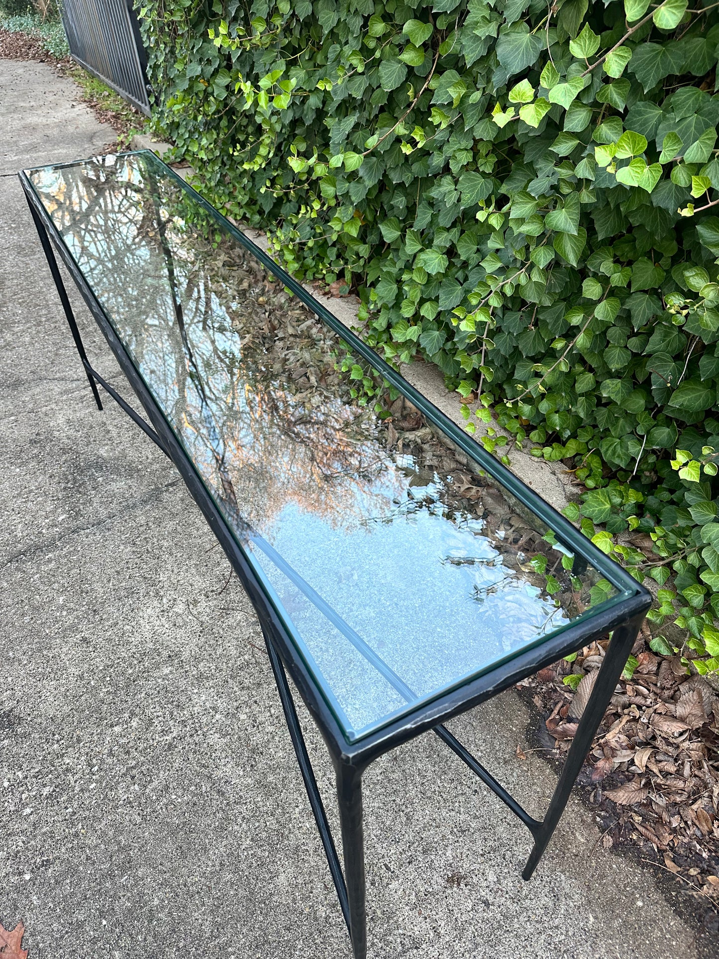 RH Thaddeus Console Table Restoration Hardware