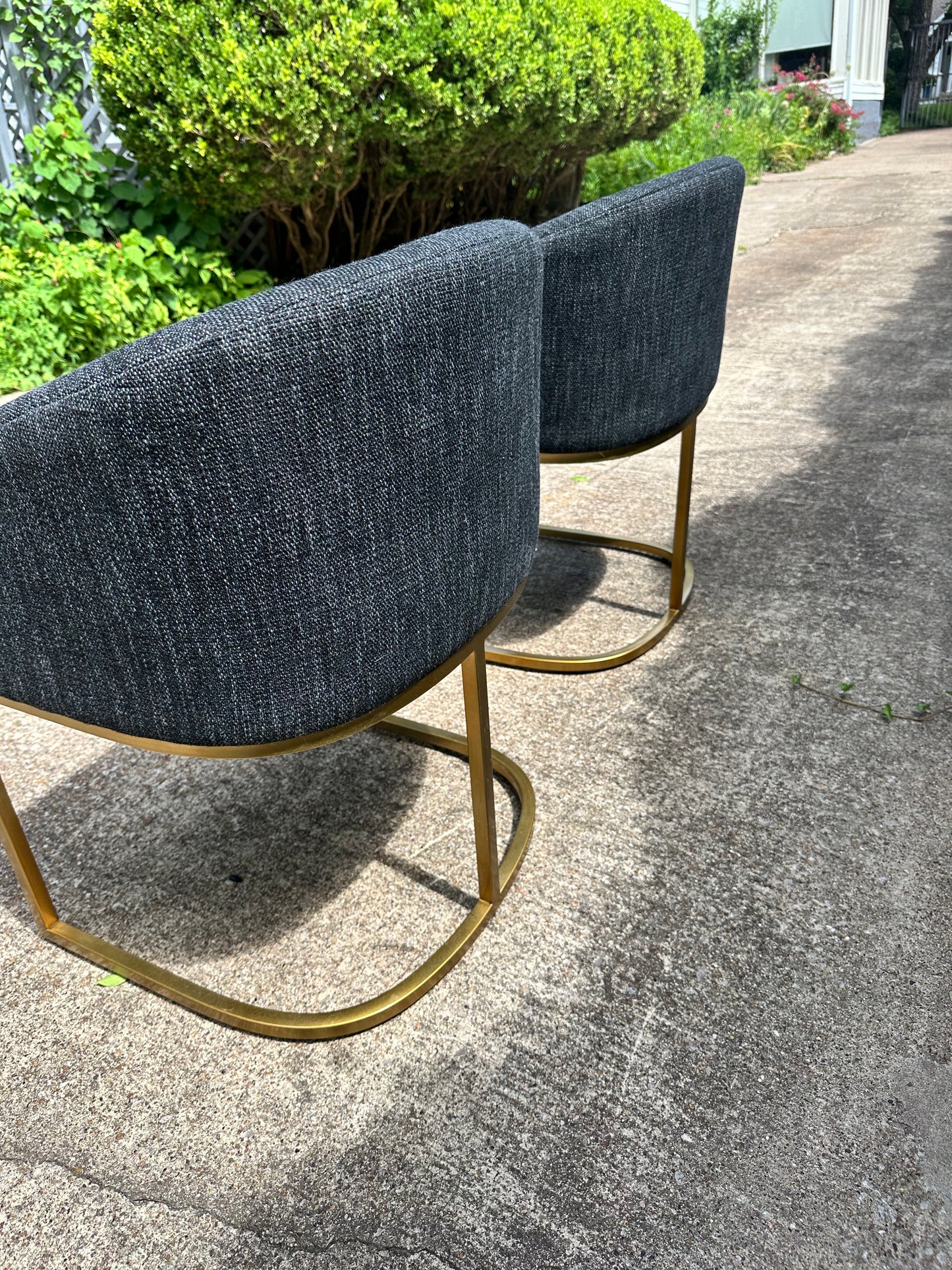 RH Set of 2 Emery Dining Chairs Restoration Hardware