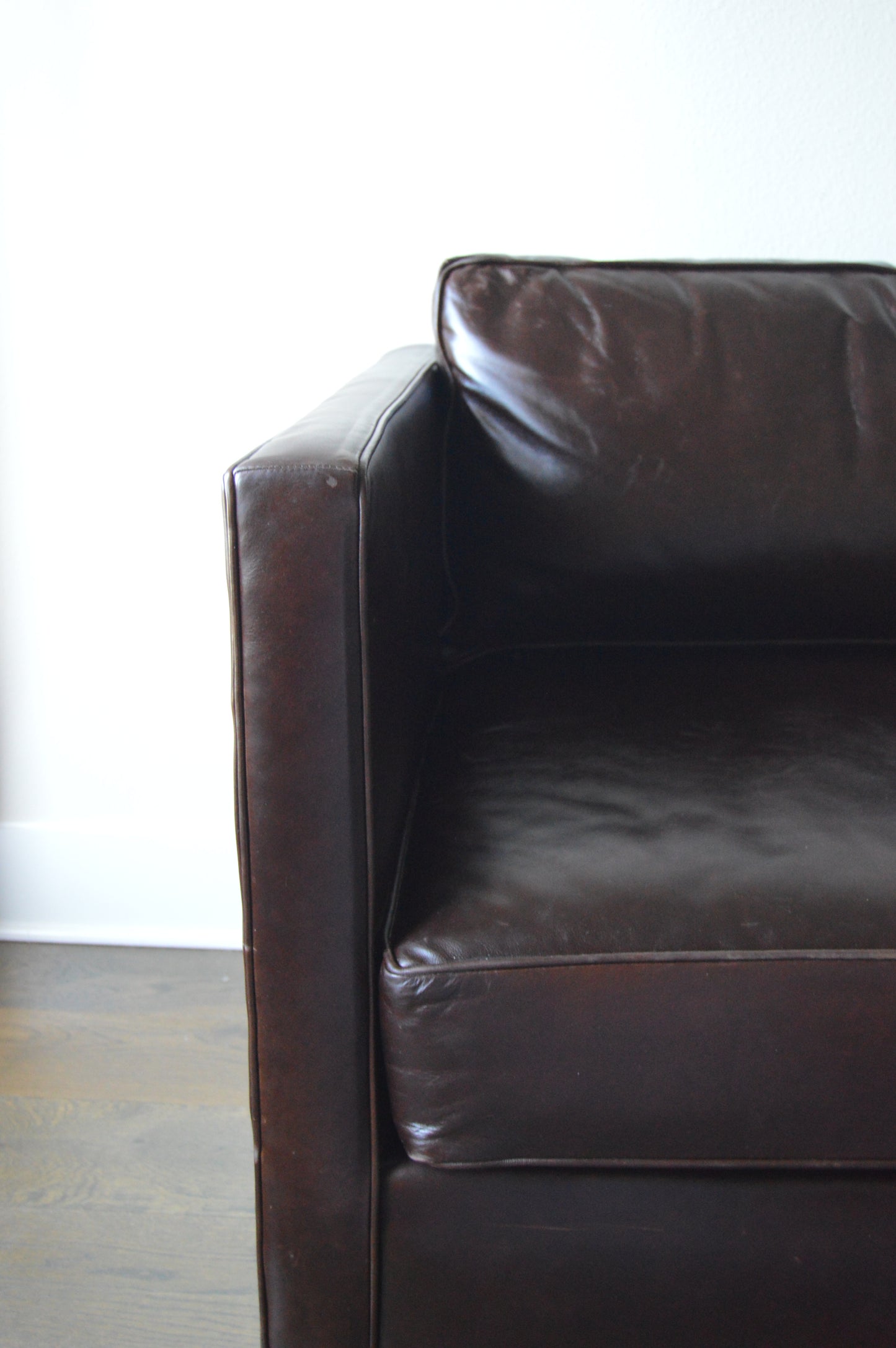 MG+BW Leather Clifton Bench Sofa
