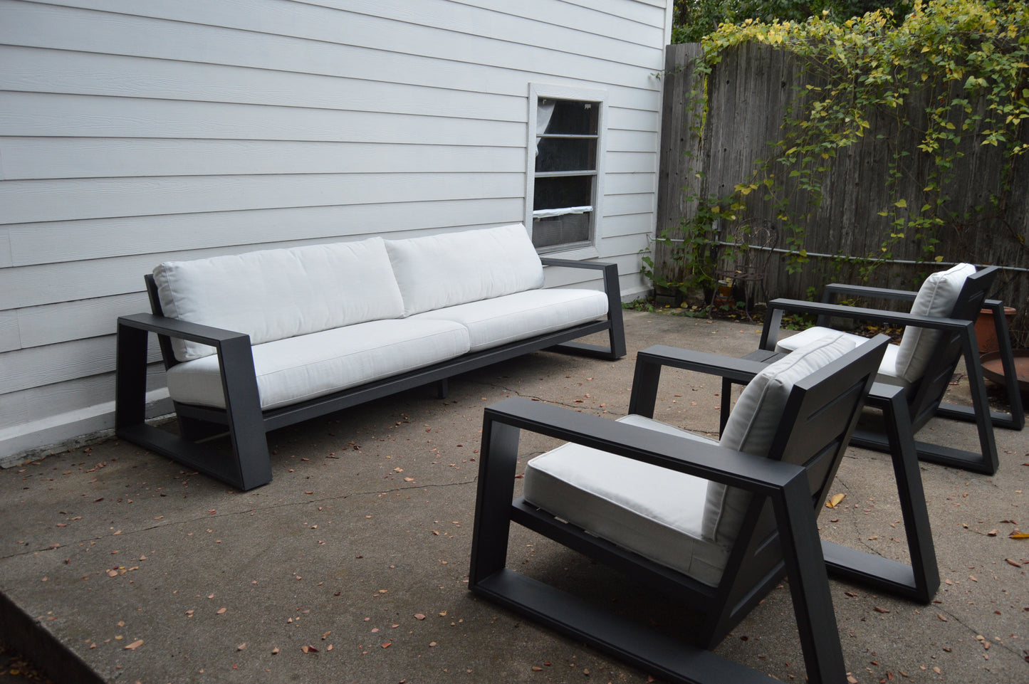 Arhaus Canyon Sofa and Lounge Chair Outdoor Set