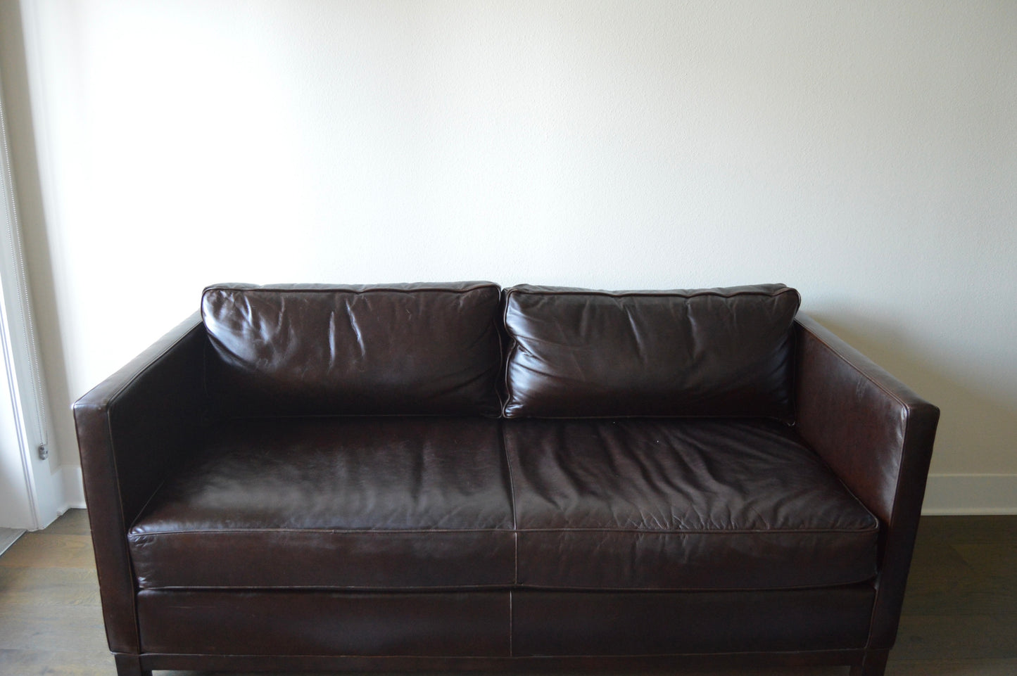 MG+BW Leather Clifton Bench Sofa