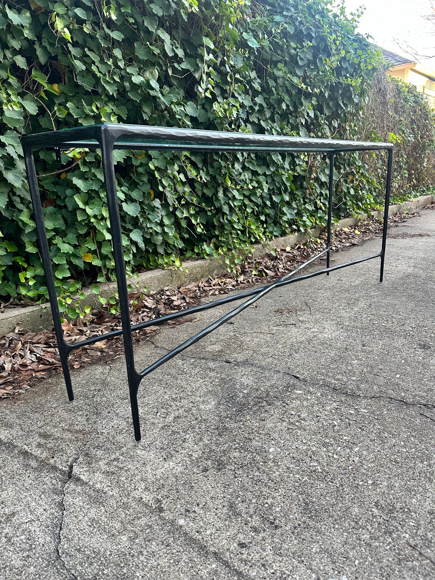 RH Thaddeus Console Table Restoration Hardware