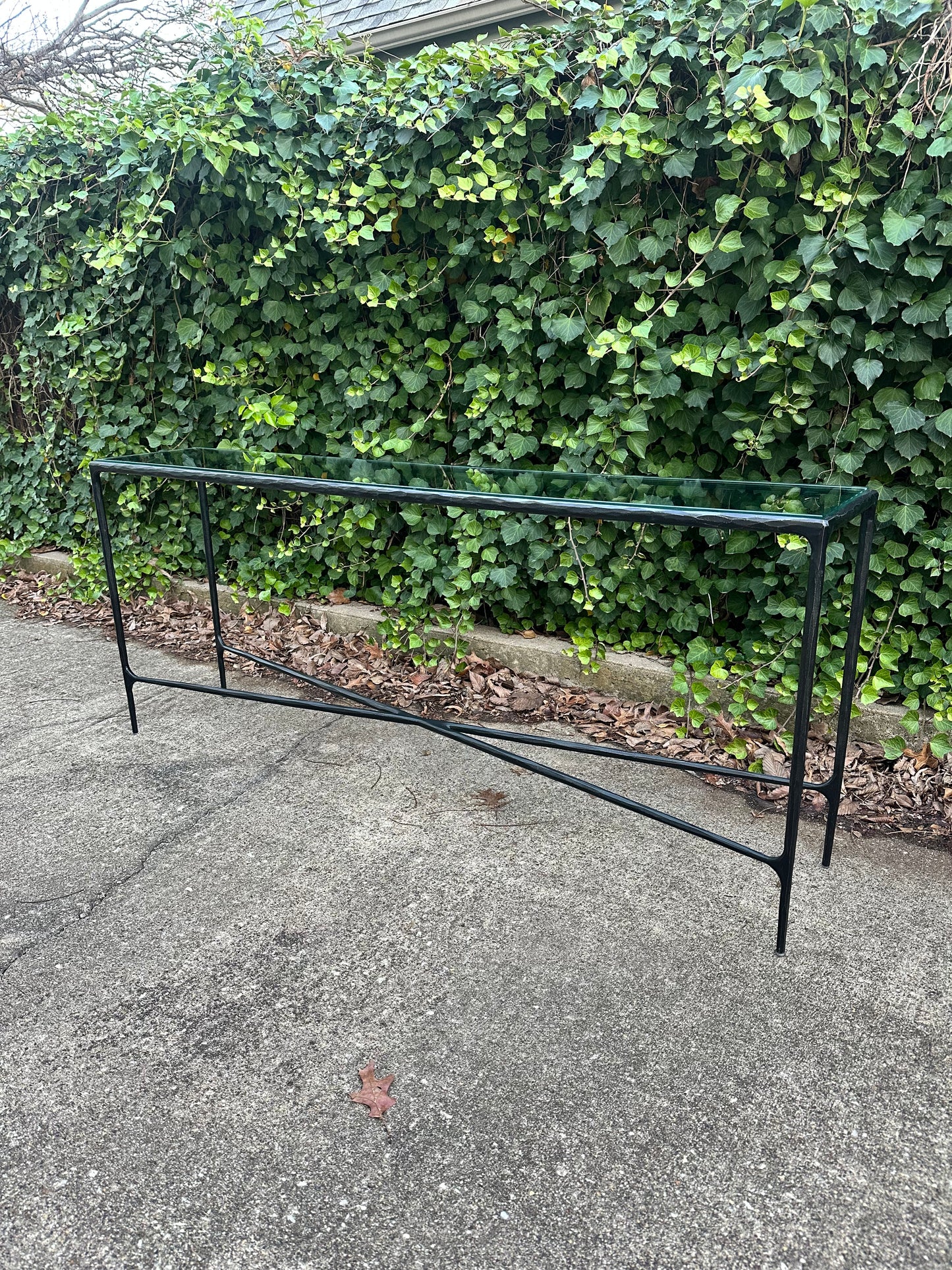RH Thaddeus Console Table Restoration Hardware