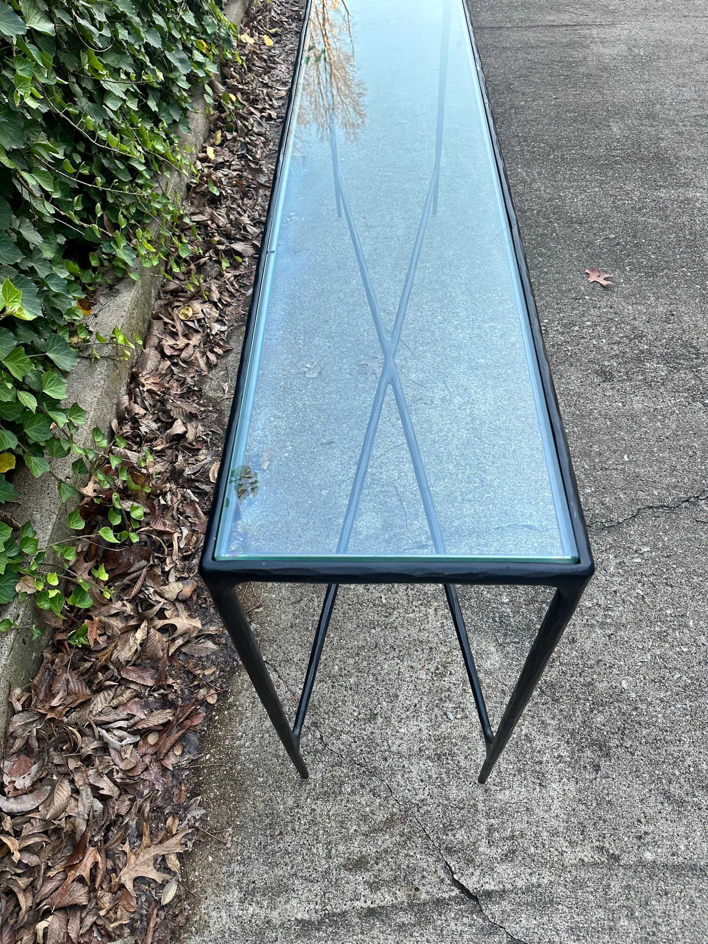 RH Thaddeus Console Table Restoration Hardware