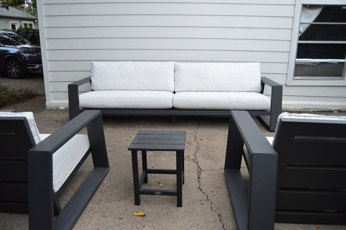 Arhaus Canyon Sofa and Lounge Chair Outdoor Set