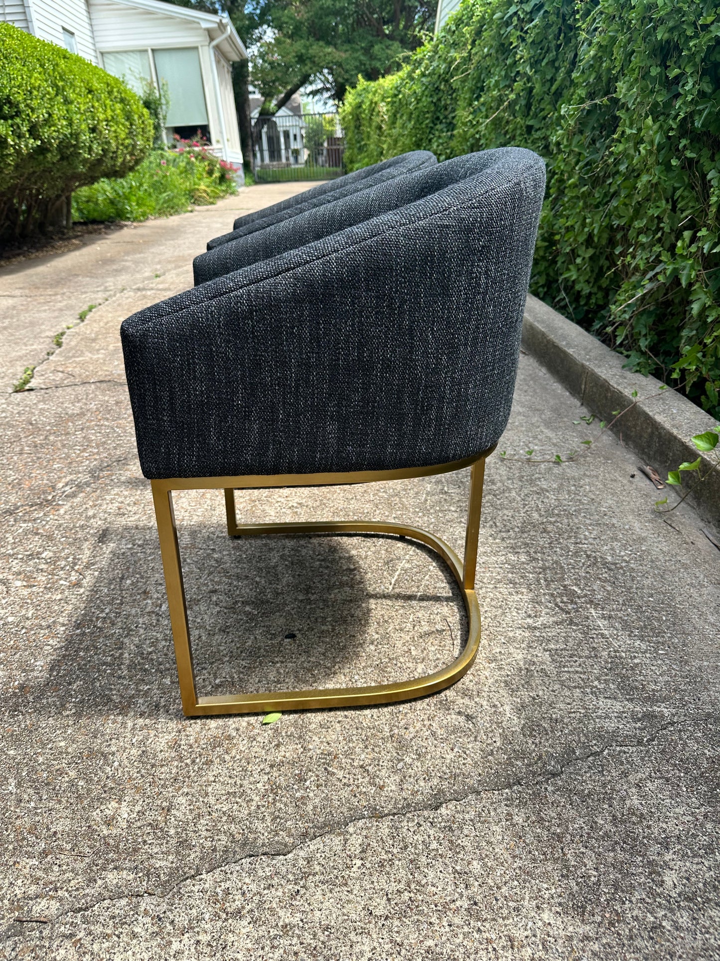 RH Set of 2 Emery Dining Chairs Restoration Hardware