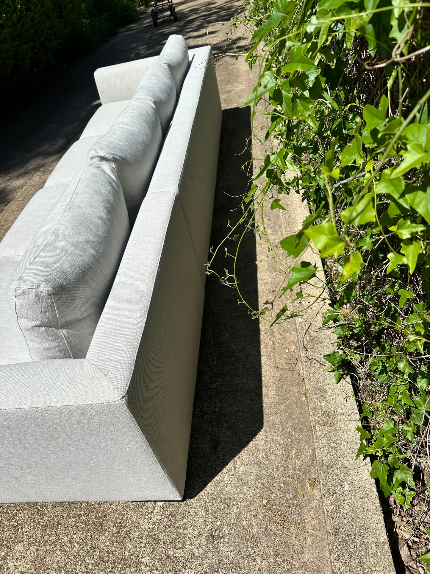 RH Modena Taper Arm Sectional Dove Gray