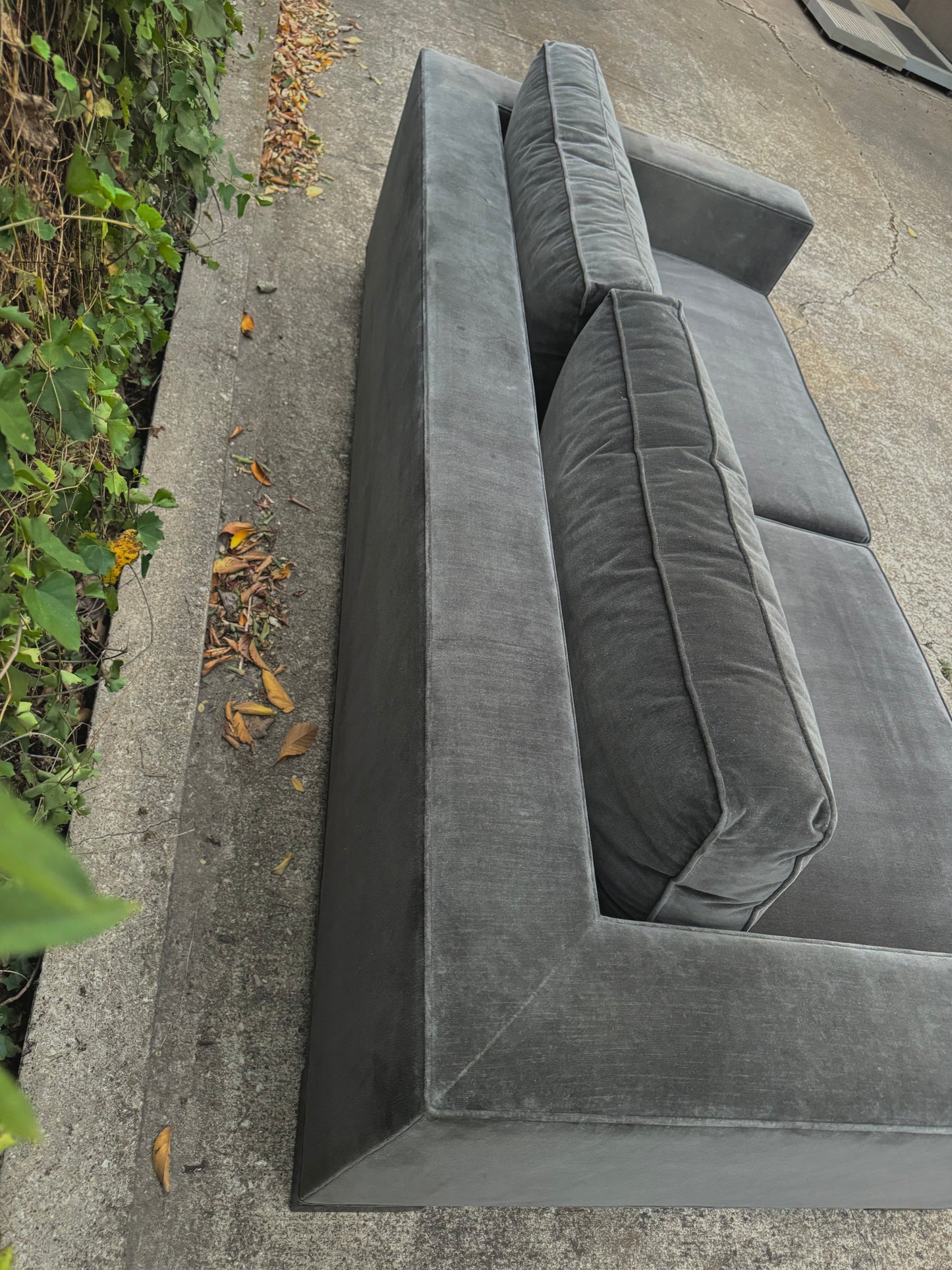 RH Maddox Velvet Sofa