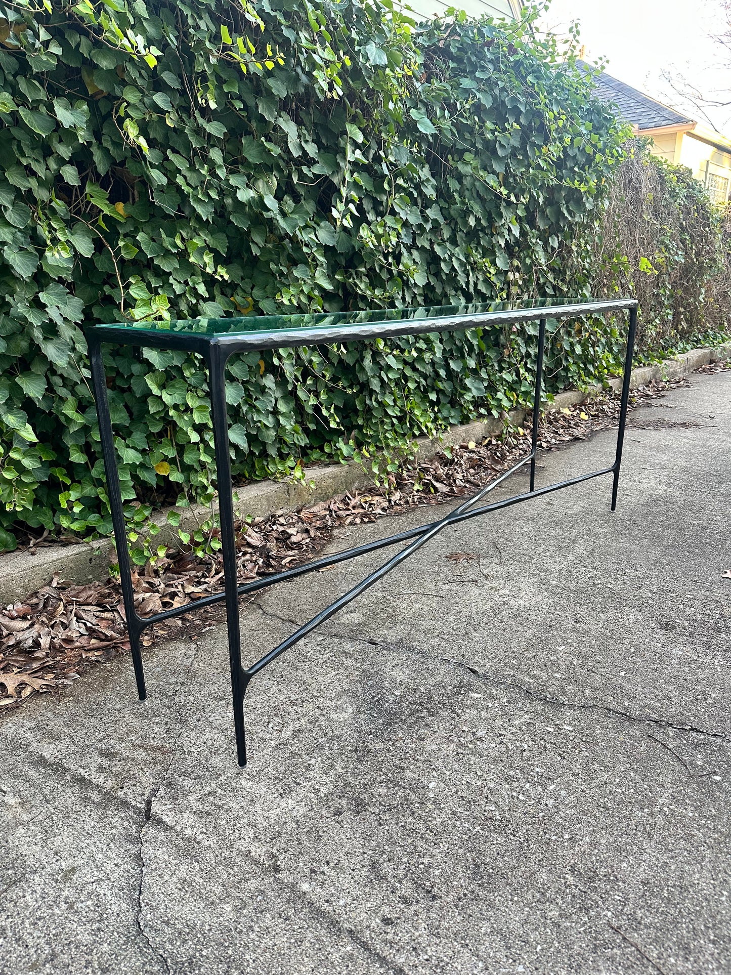 RH Thaddeus Console Table Restoration Hardware