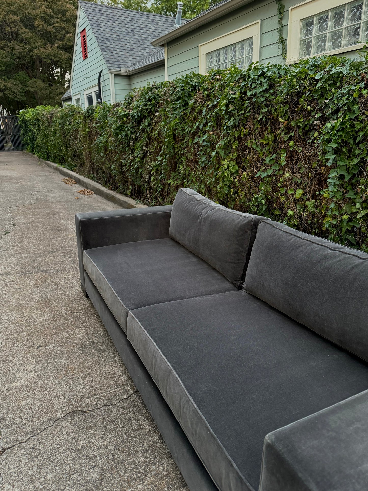 RH Maddox Velvet Sofa