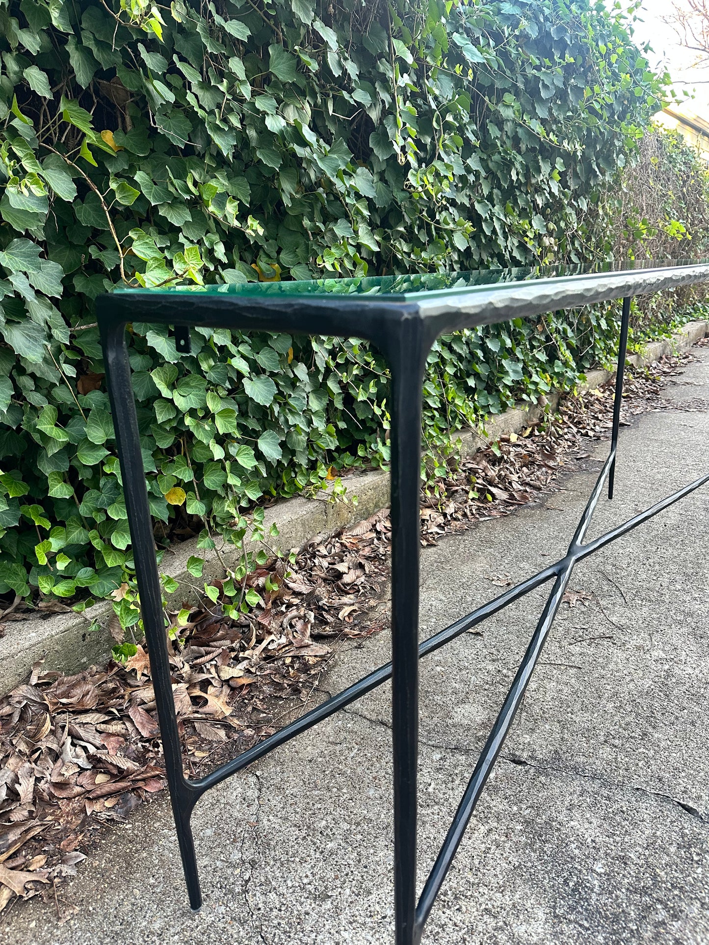 RH Thaddeus Console Table Restoration Hardware