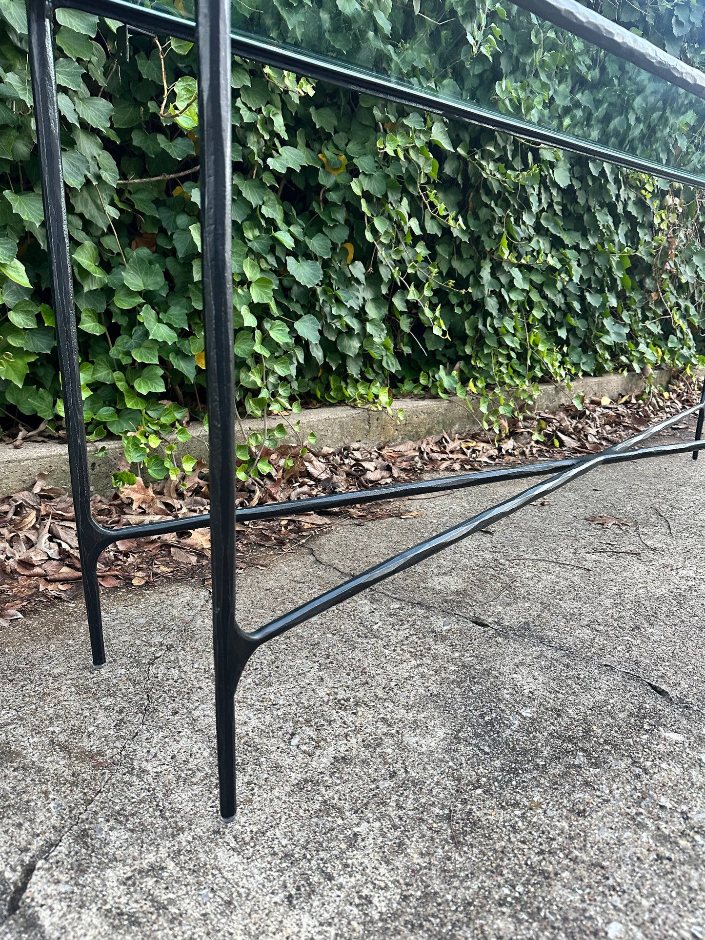 RH Thaddeus Console Table Restoration Hardware