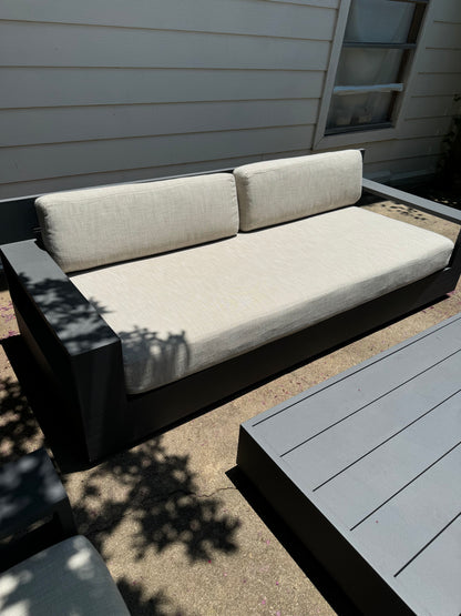 RH Marbella Aluminum Outdoor Set