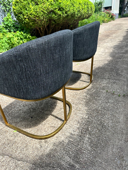 RH Set of 2 Emery Dining Chairs Restoration Hardware
