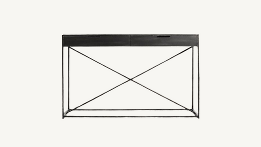 RH Gramercy Mirrored Console Table Restoration Hardware