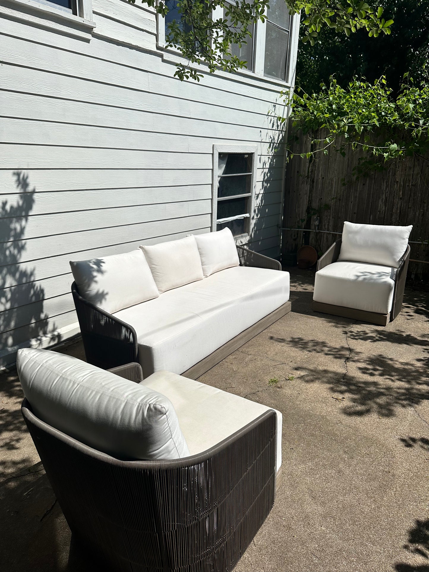 RH Havana Outdoor Sofa & Chair Set