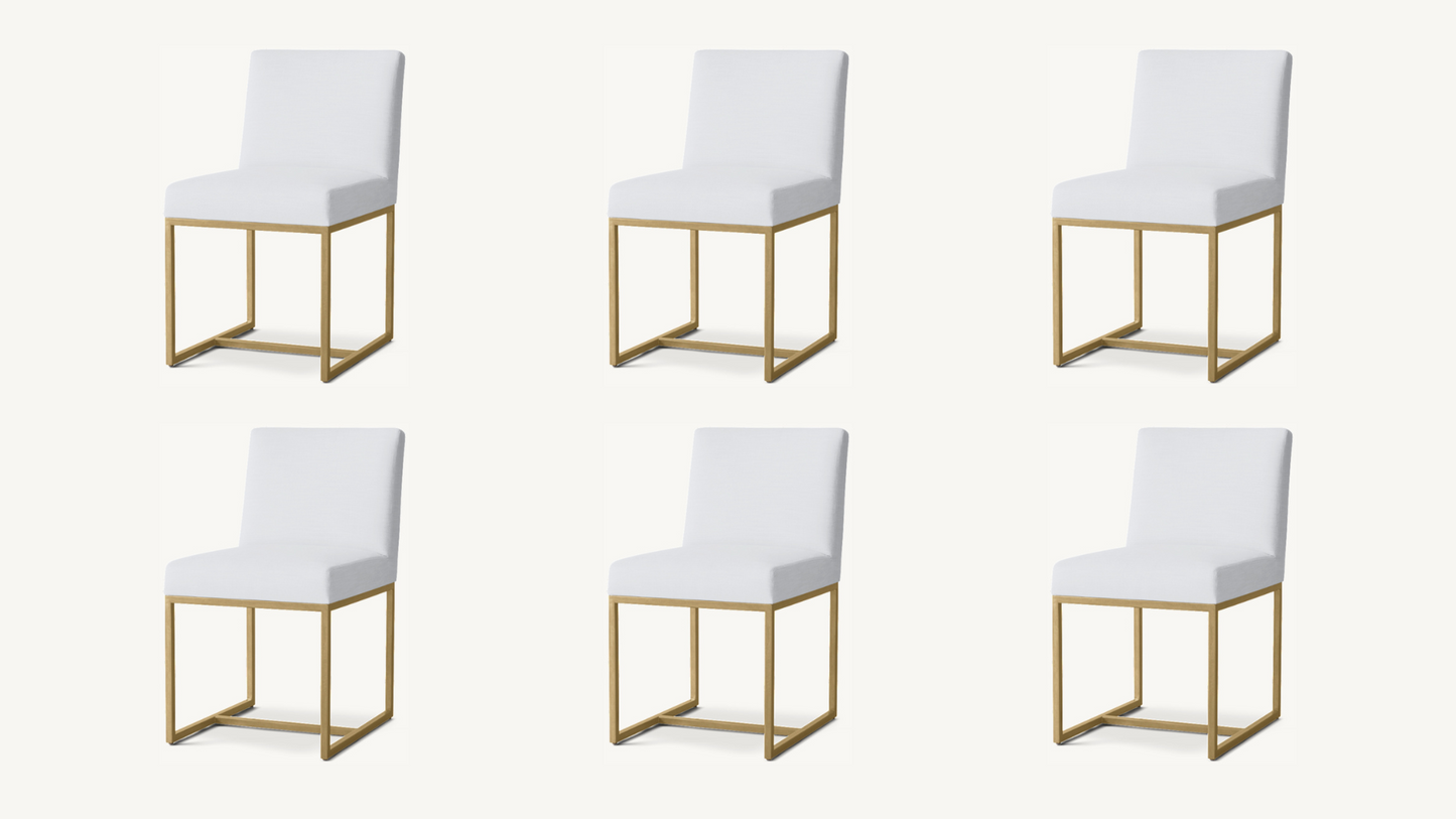 RH Emery Dining Chairs Set of 6