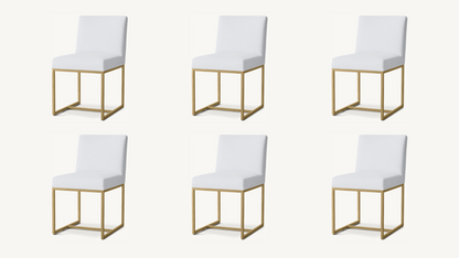 RH Emery Dining Chairs Set of 6