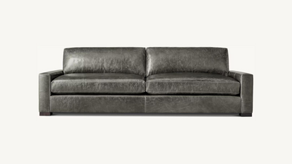 RH 8' Gray Maxwell Sofa