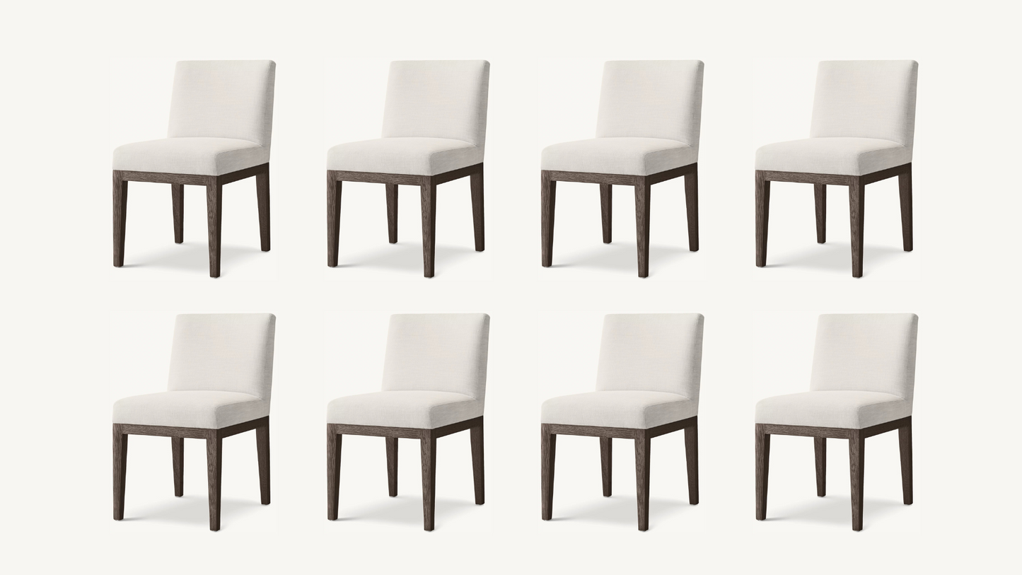 RH Morgan Dining Chairs Set of 8