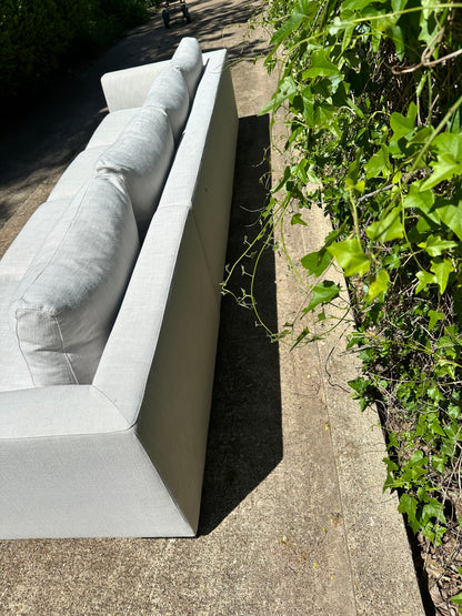 RH Modena Taper Arm Sectional Dove Gray