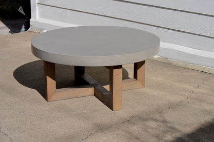 RH Heston Concrete Coffee Table