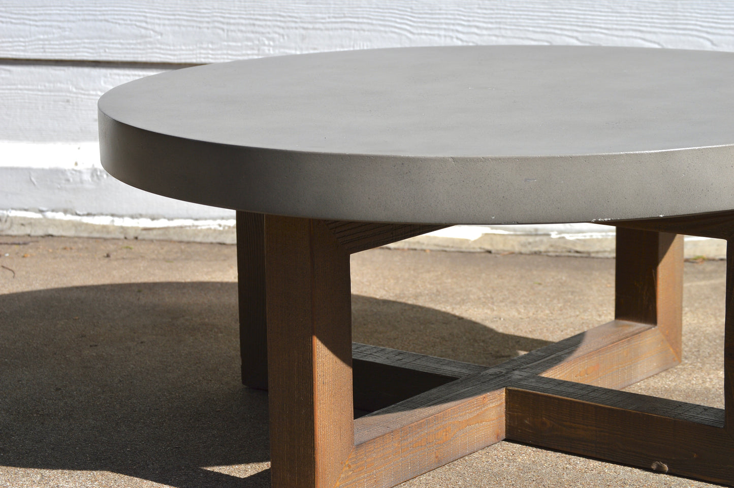 RH Heston Concrete Coffee Table