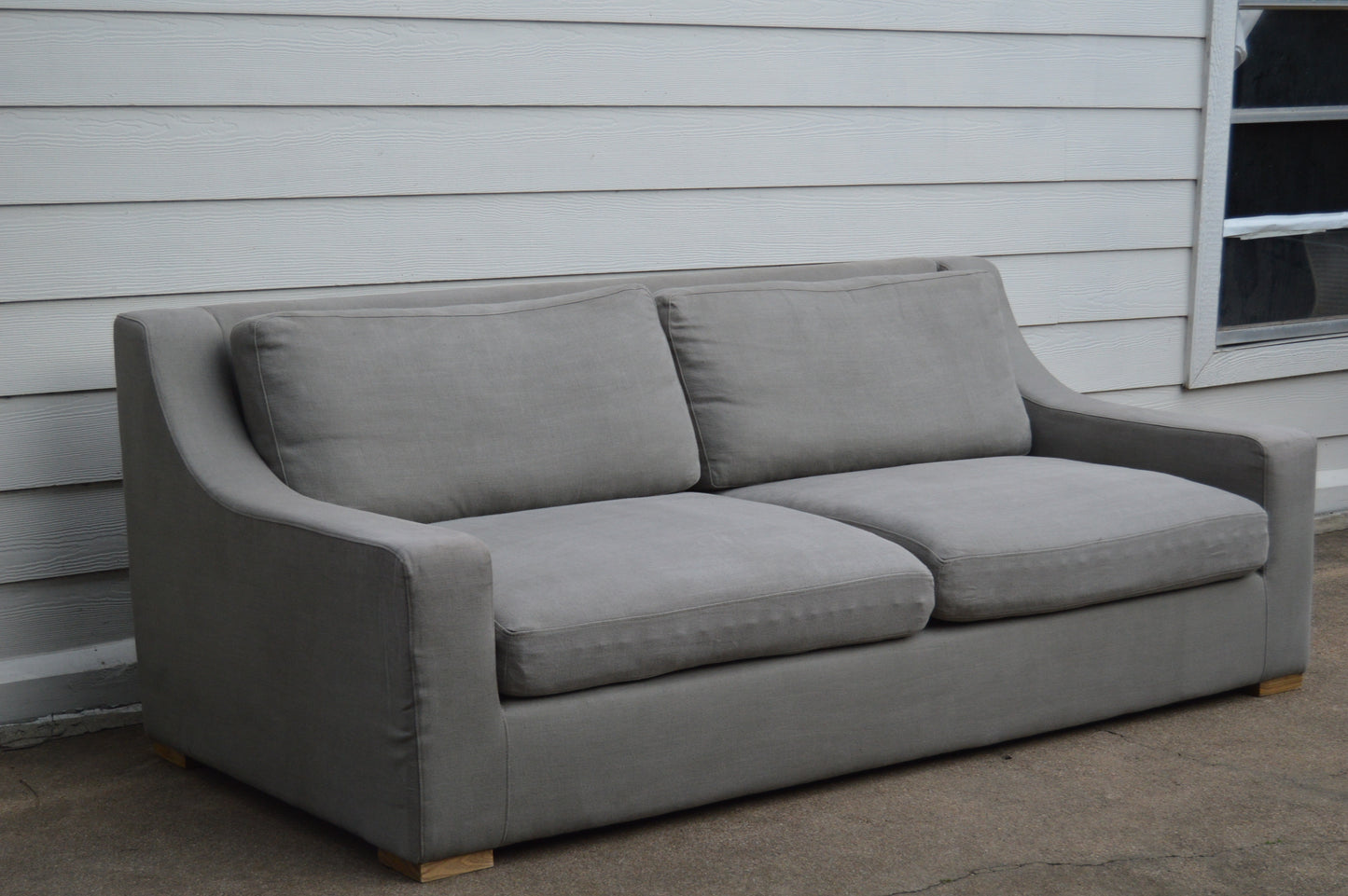 RH Parisian Slope Arm Sofa