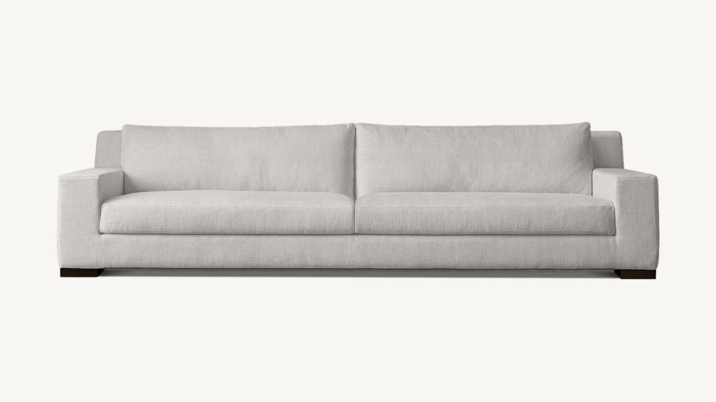 RH Modena Sofa Fog Grey