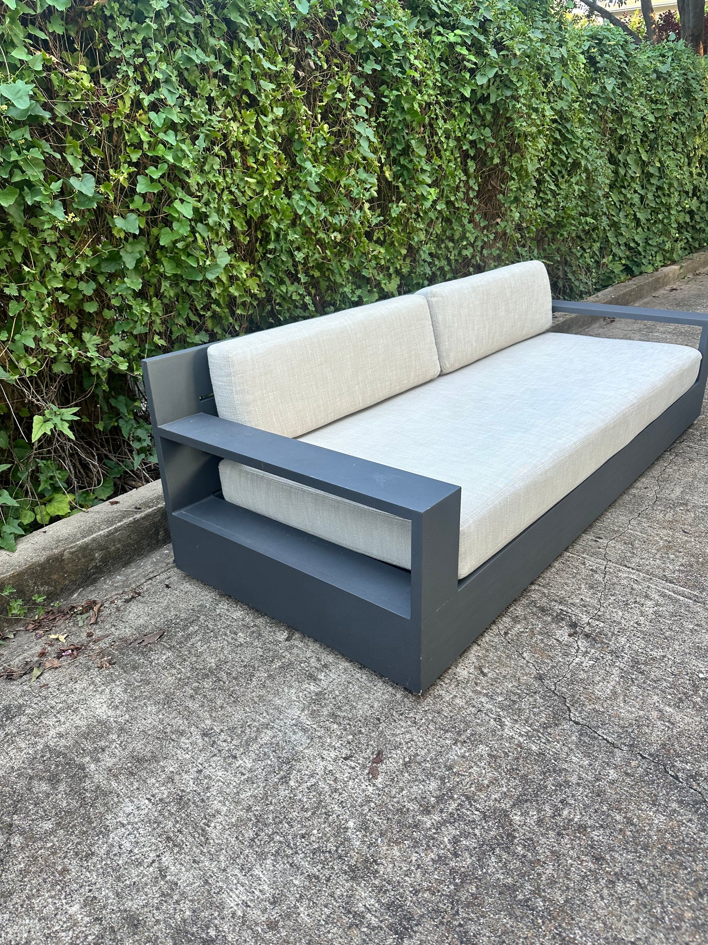 RH Marbella Aluminum Outdoor Sofa