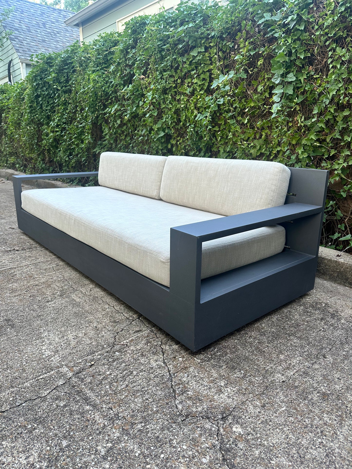 RH Marbella Aluminum Outdoor Sofa