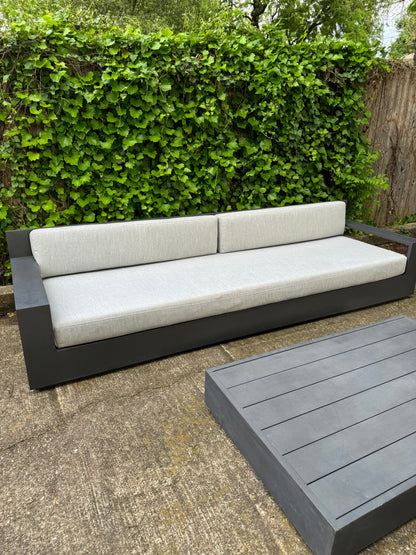 RH Marbella Metal Outdoor Set - Sofa, Loveseat, Coffee Table