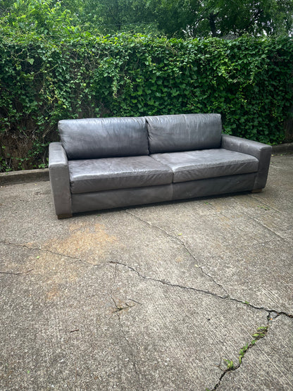 RH 8' Gray Maxwell Sofa